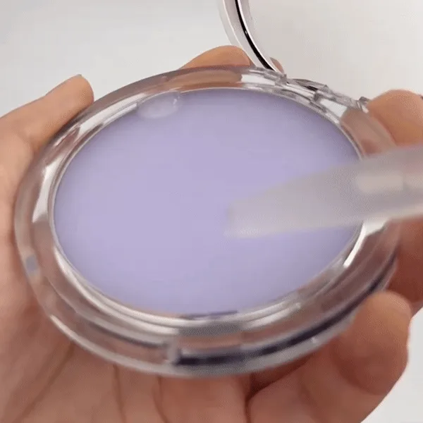 Żelowy puder lawendowy