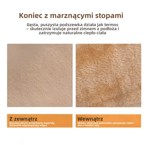 Damskie skarpetki ocieplane 5 par